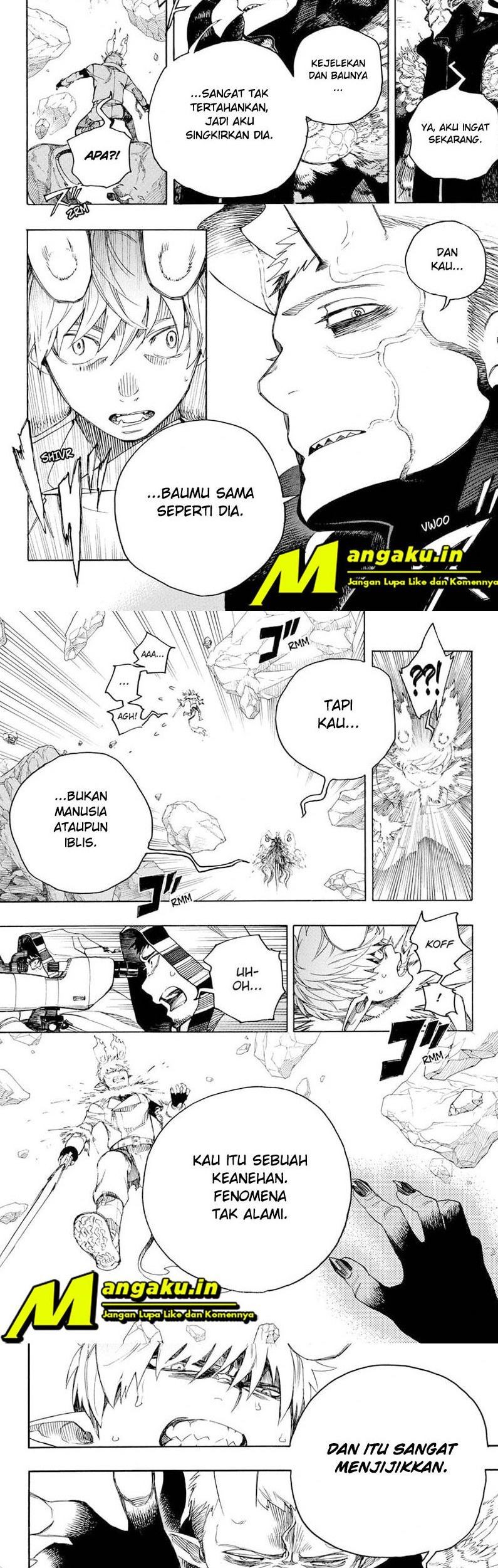 Ao no Exorcist Chapter 135.2 Gambar 5