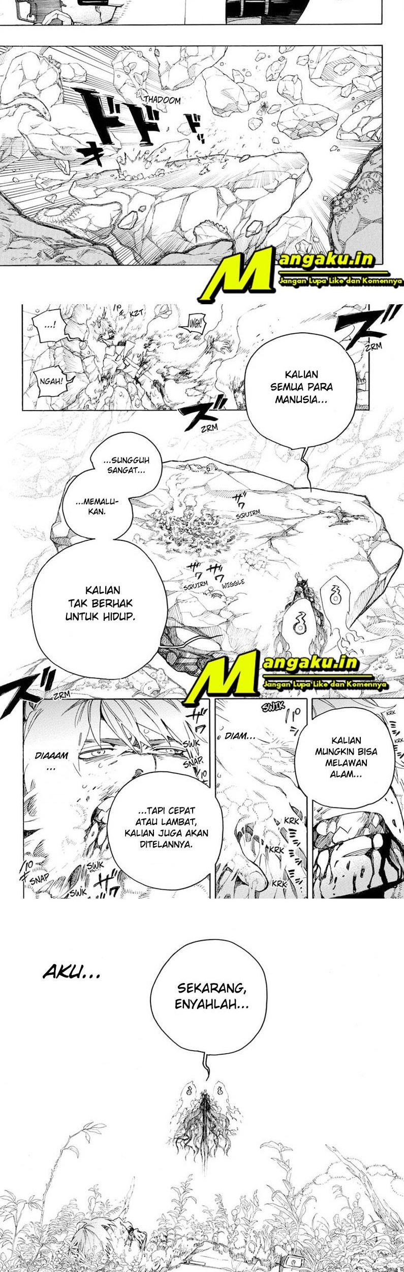 Ao no Exorcist Chapter 135.2 Gambar 7