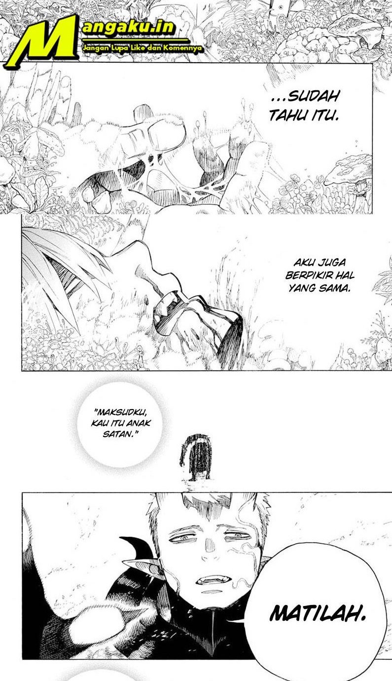 Ao no Exorcist Chapter 135.2 Gambar 8