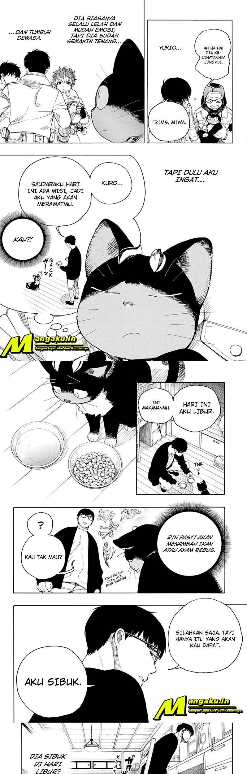 Ao no Exorcist Chapter 135.5 Gambar 3