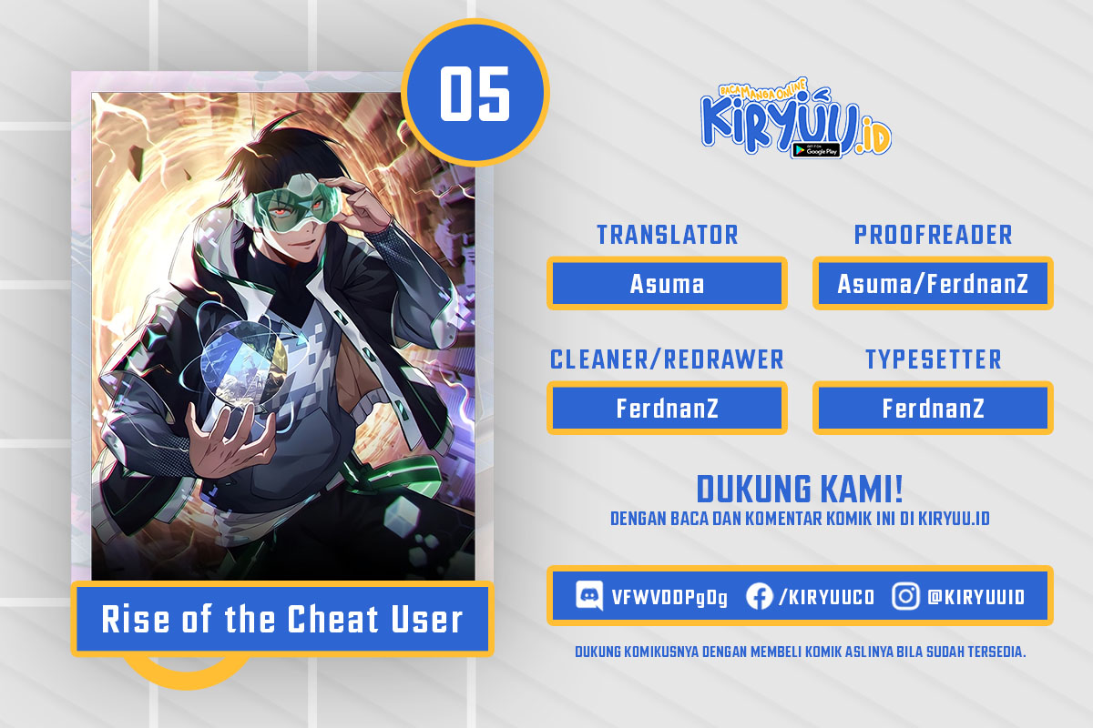 Komik Rise of The Cheat User Chapter 05 gambar nomor 1