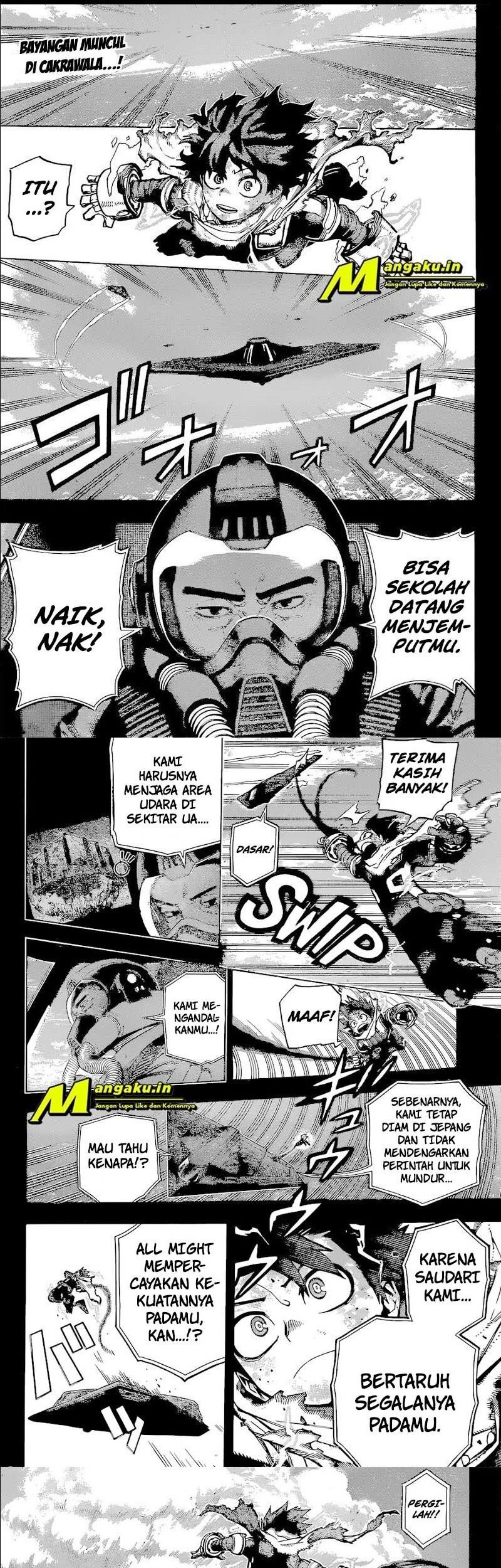Boku no Hero Academia Chapter 367 Gambar 3