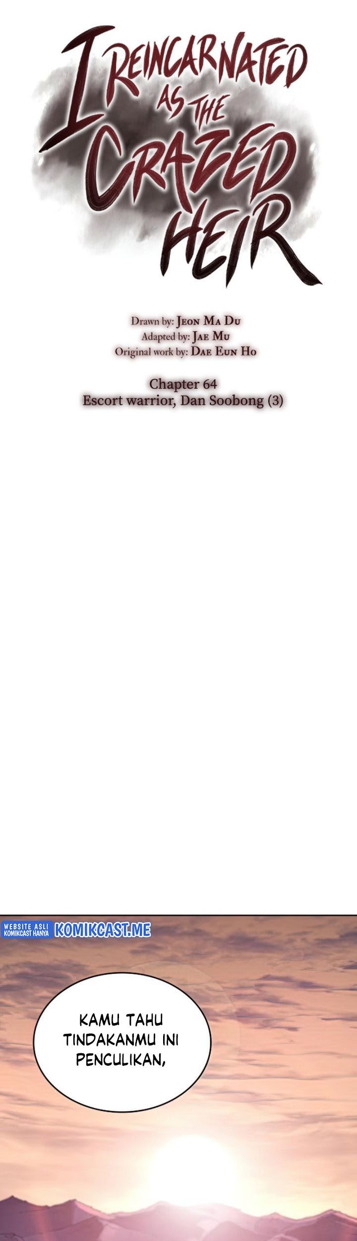 I Reincarnated As The Crazed Heir Chapter 64 Gambar 34