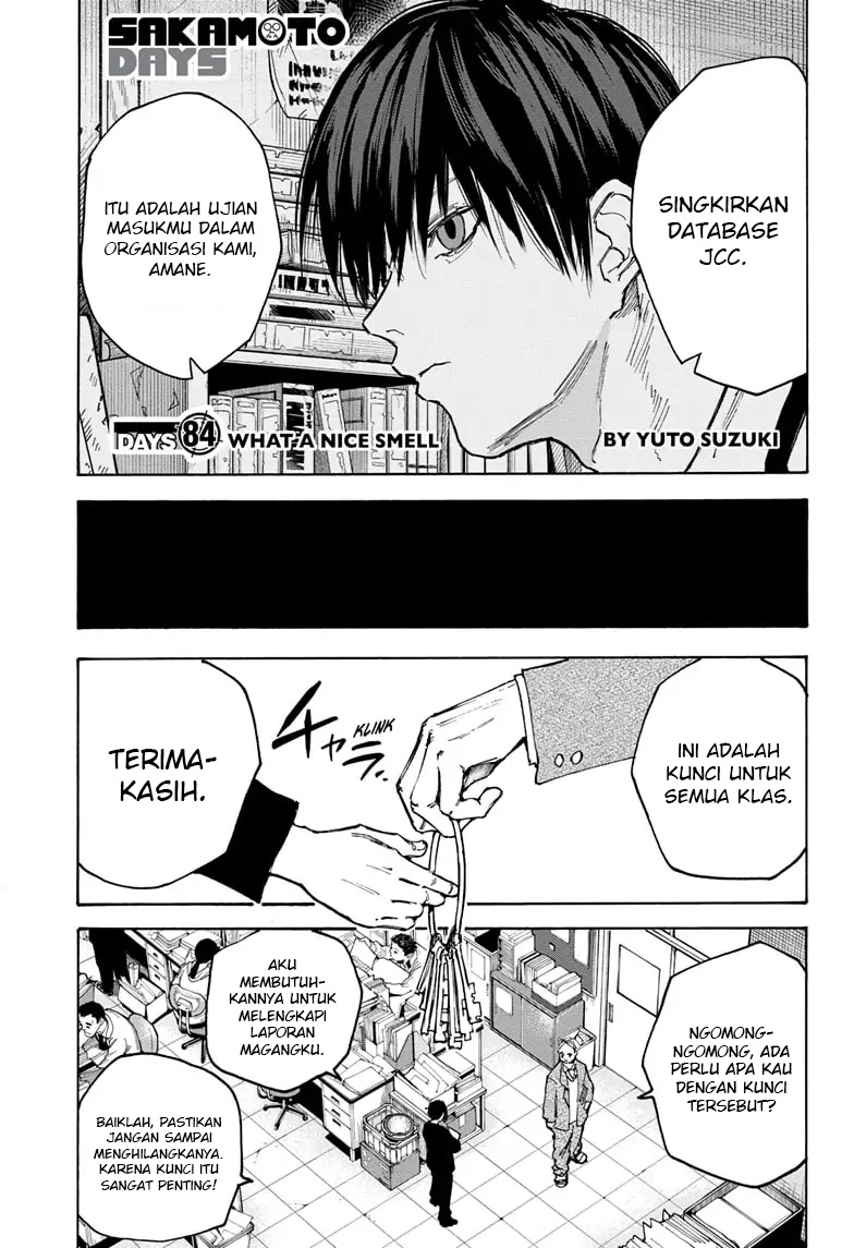 Manga Sakamoto Days Chapter 84 gambar nomor 2