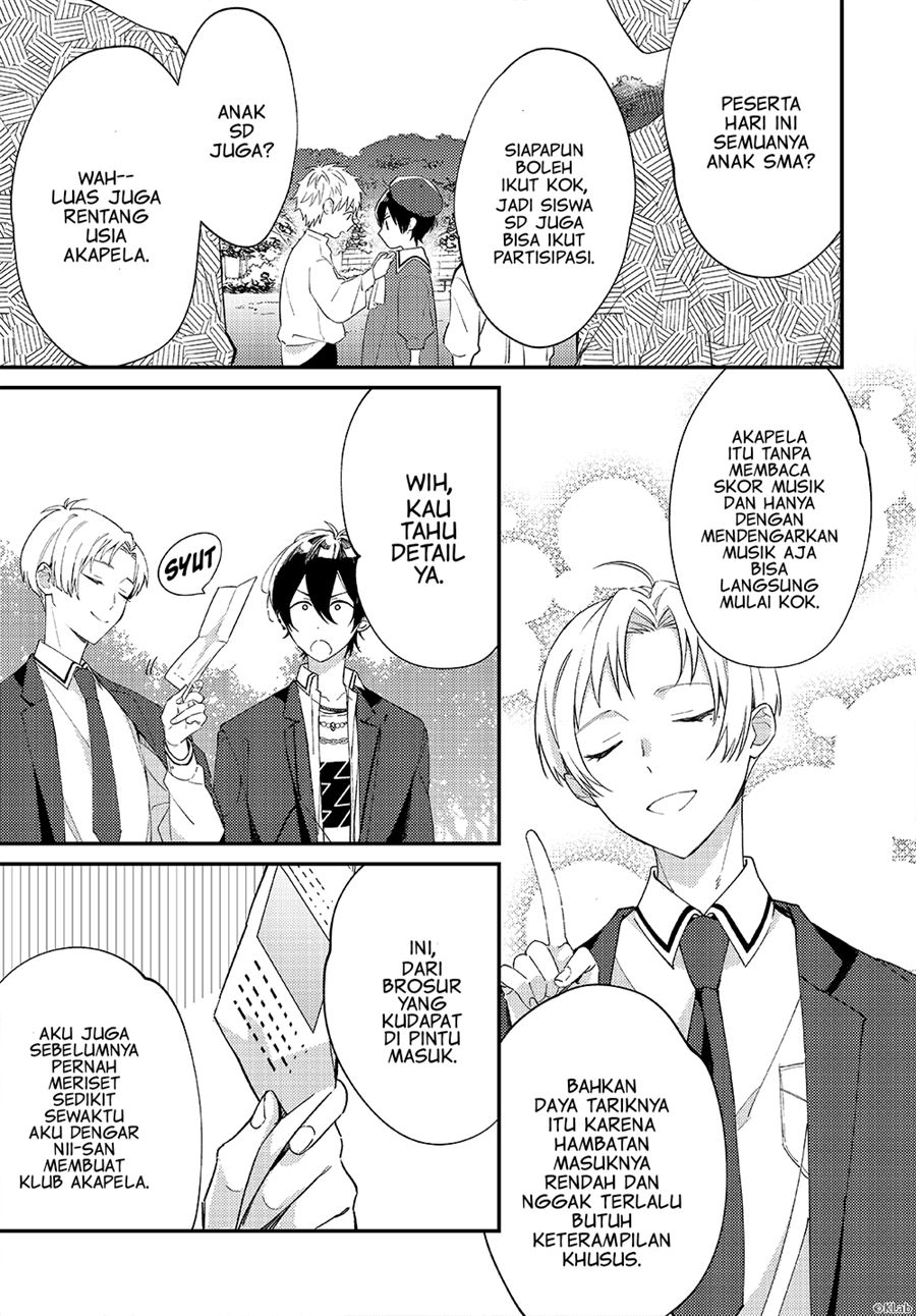 -Aoppella!?- Hajimari no Playlist Chapter 1 Gambar 4