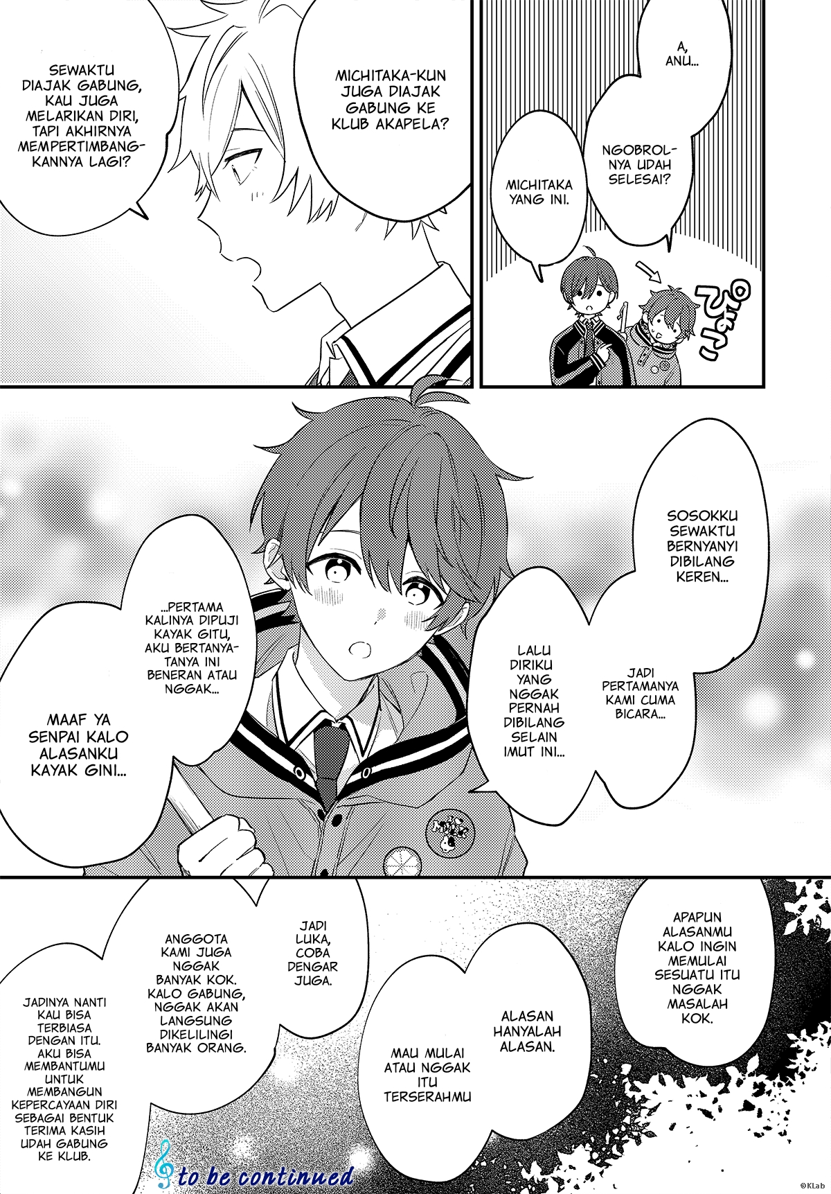 -Aoppella!?- Hajimari no Playlist Chapter 4 Gambar 7