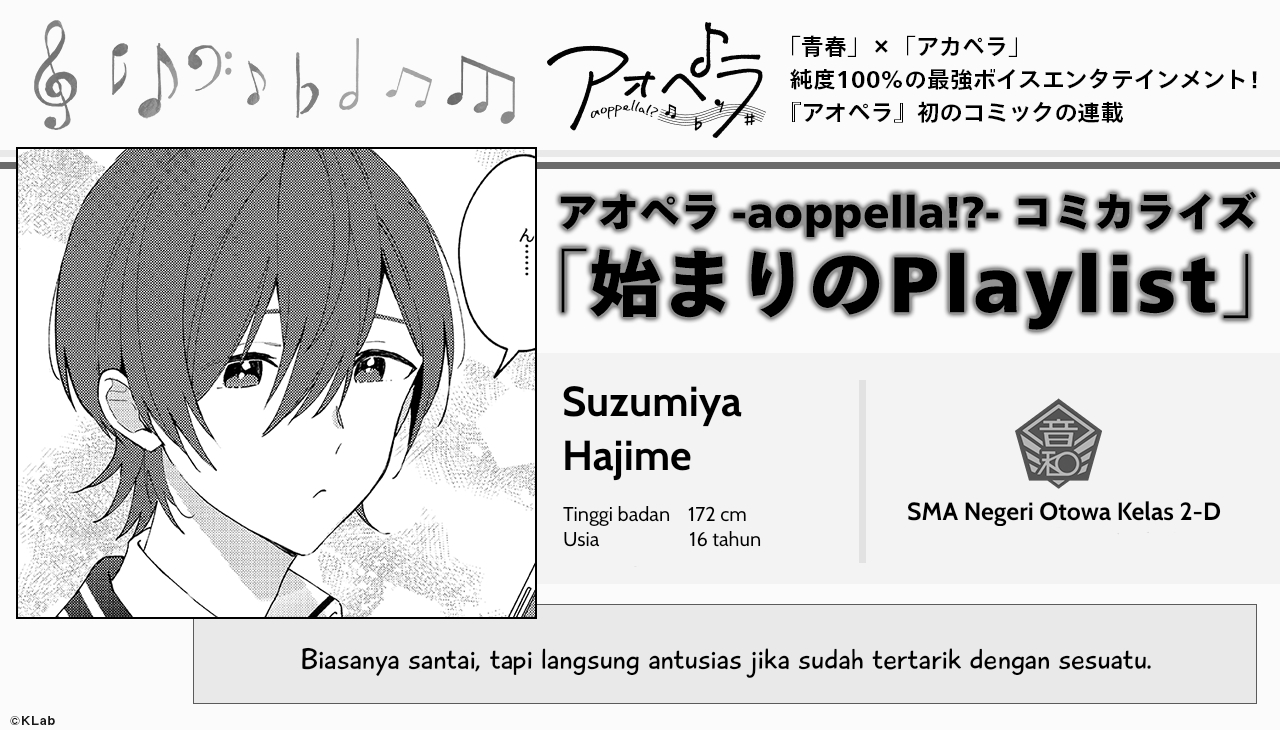Komik -Aoppella!?- Hajimari no Playlist Chapter 2.5 gambar nomor 1