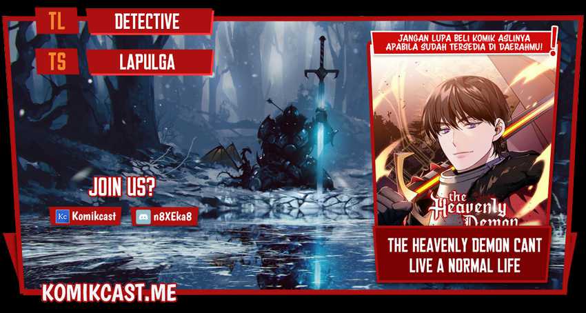 Komik The Heavenly Demon Can’t Live a Normal Life Chapter 46 gambar nomor 1