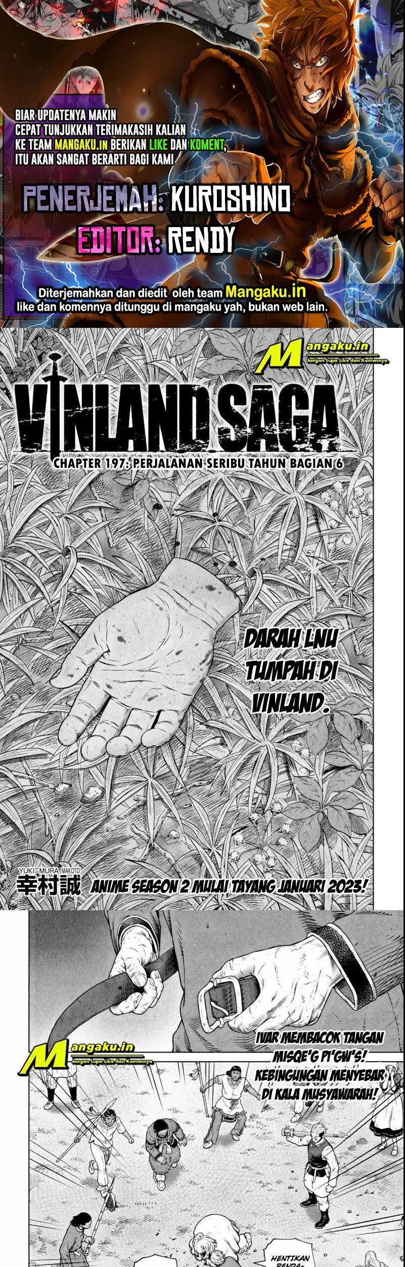 Komik Vinland Saga Chapter 197 gambar nomor 1