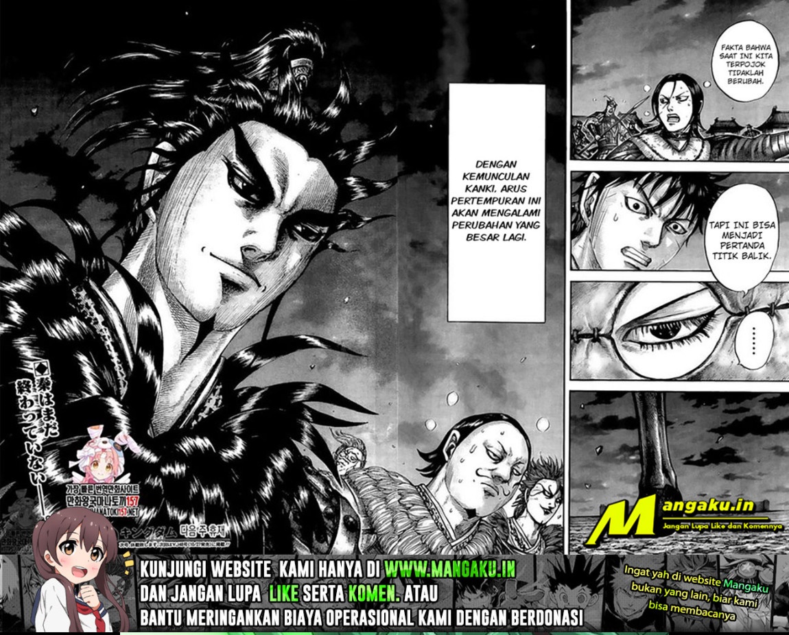 Kingdom Chapter 735 Gambar 12