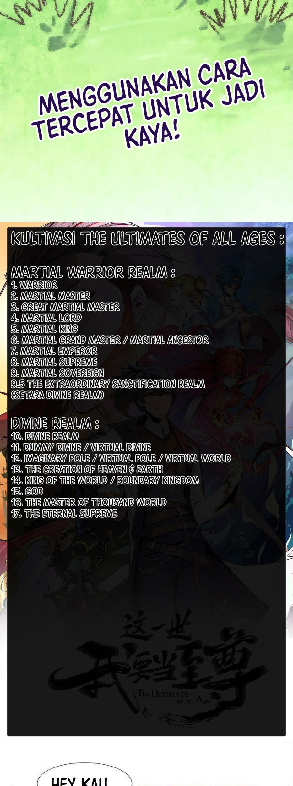 The Ultimate of All Ages Chapter 133 Gambar 39