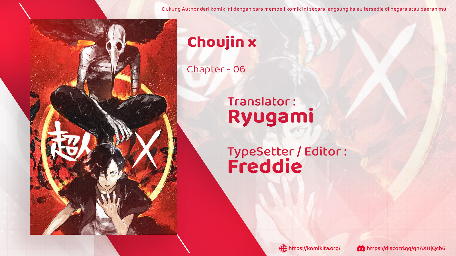 Komik Choujin X Chapter 6 gambar nomor 1