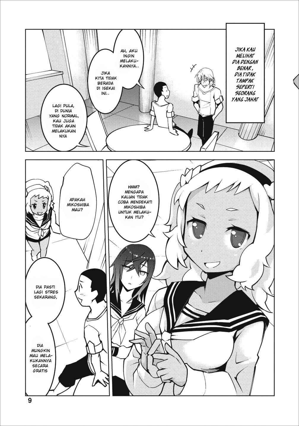 Class Ten’i de Ore dake Haburareta no de, Doukyuusei Harem Tsukuru Koto ni shita Chapter 6 Gambar 7