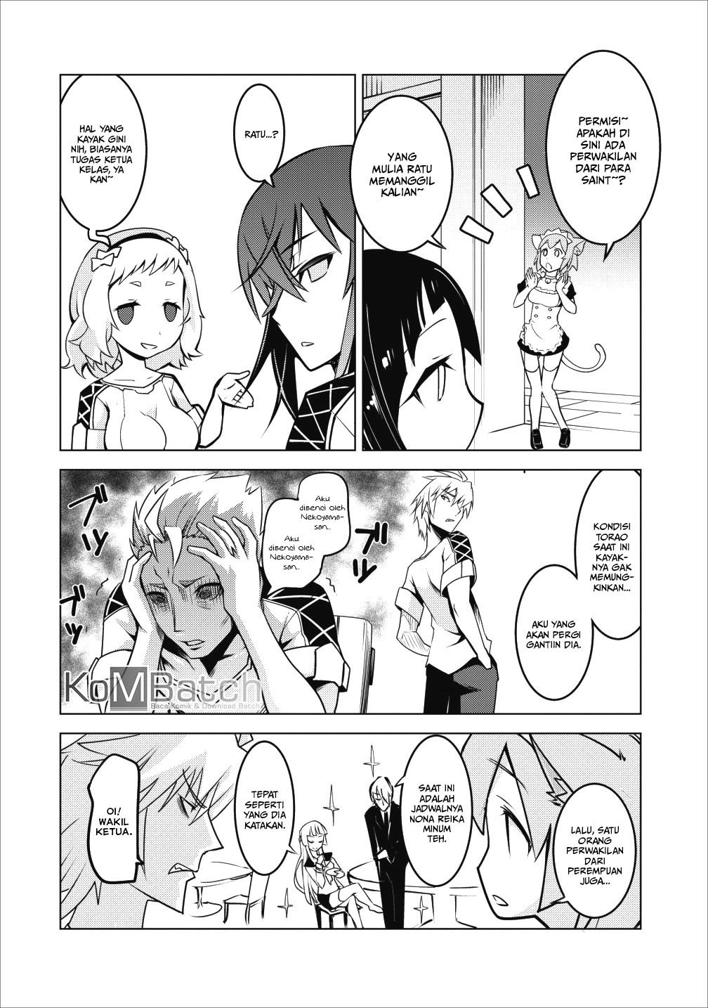 Class Ten’i de Ore dake Haburareta no de, Doukyuusei Harem Tsukuru Koto ni shita Chapter 4 Gambar 10