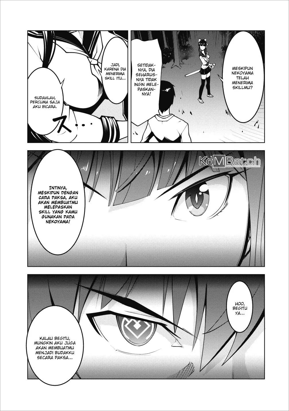 Class Ten’i de Ore dake Haburareta no de, Doukyuusei Harem Tsukuru Koto ni shita Chapter 3 Gambar 4