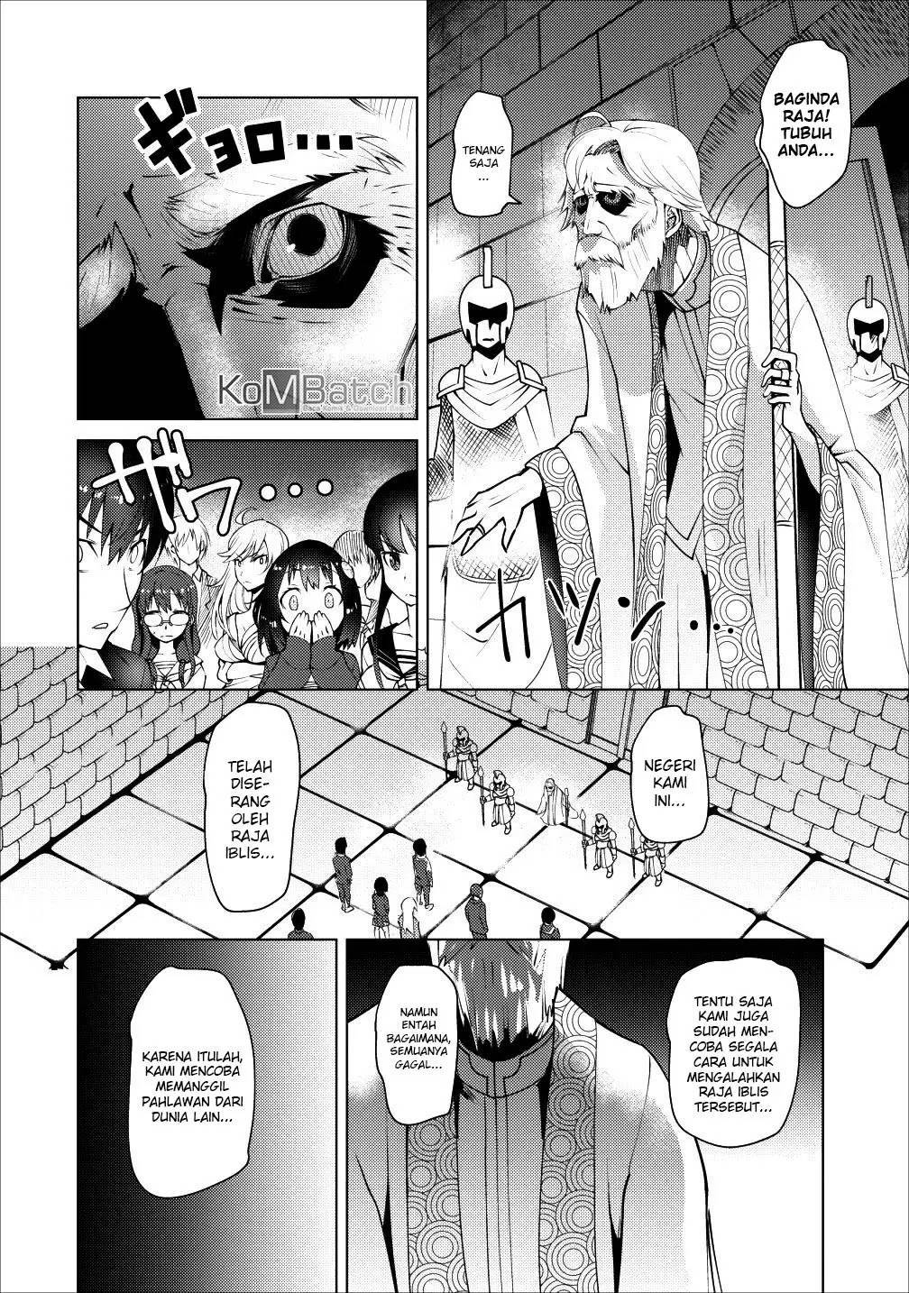 Class Ten’i de Ore dake Haburareta no de, Doukyuusei Harem Tsukuru Koto ni shita Chapter 1 Gambar 10