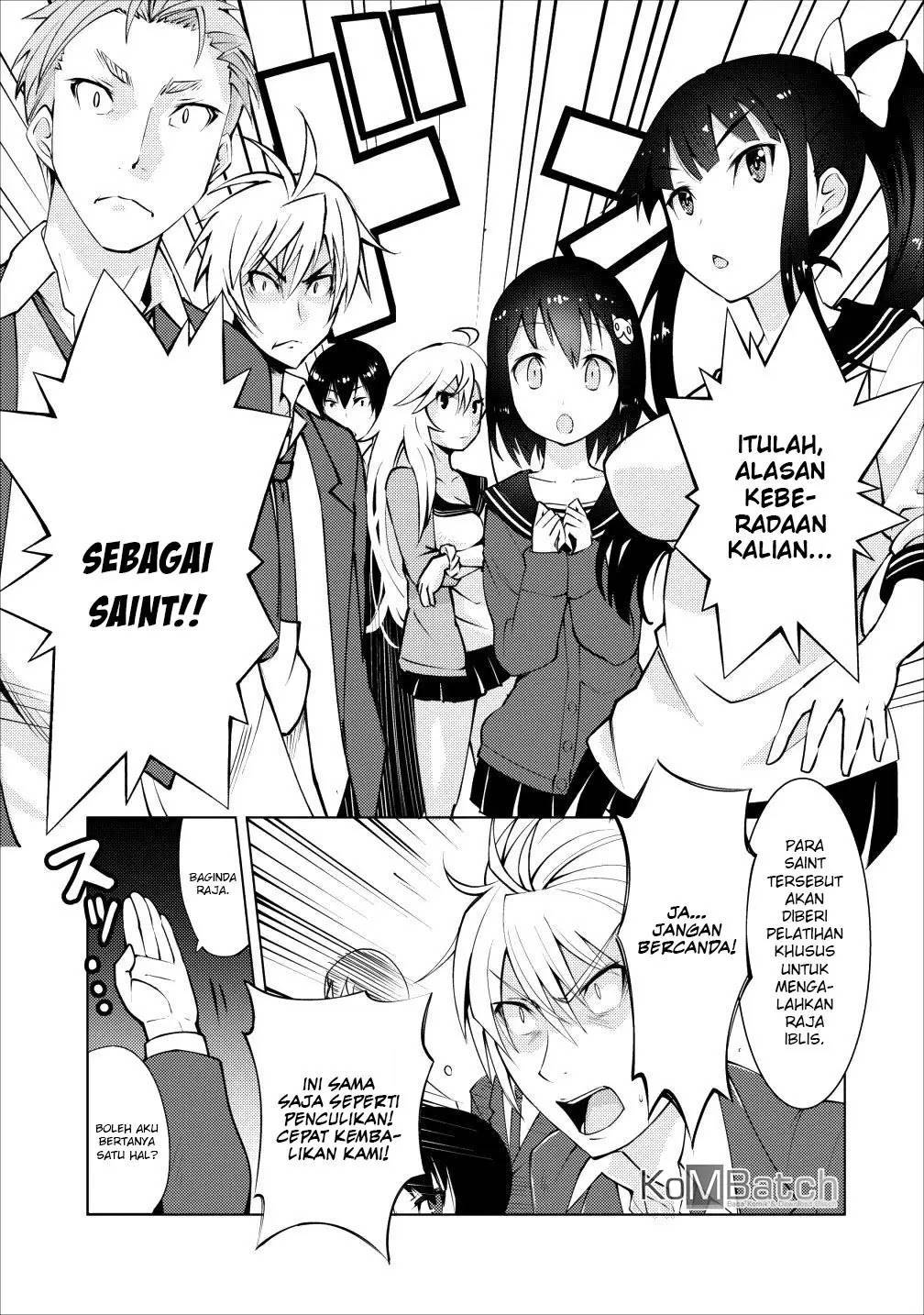 Class Ten’i de Ore dake Haburareta no de, Doukyuusei Harem Tsukuru Koto ni shita Chapter 1 Gambar 11