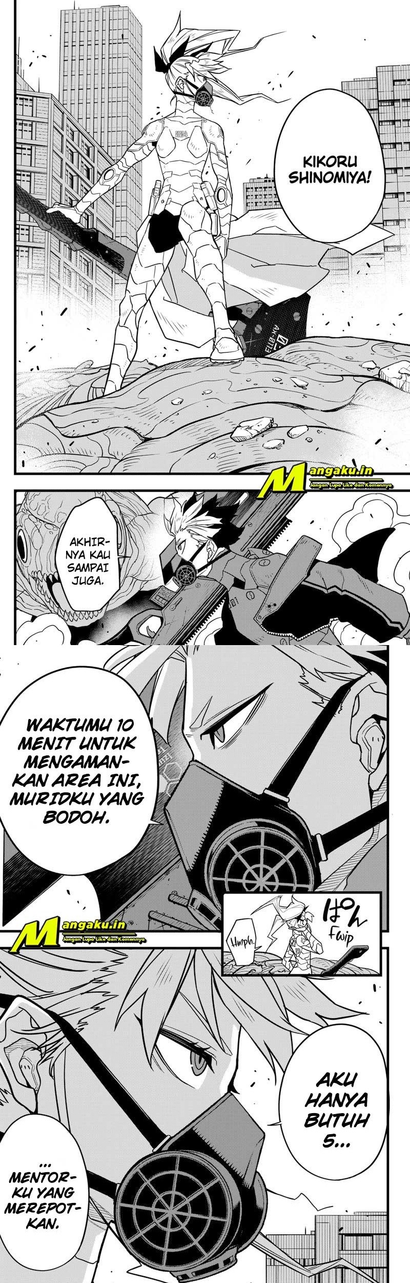 8Kaijuu Chapter 72 Gambar 6