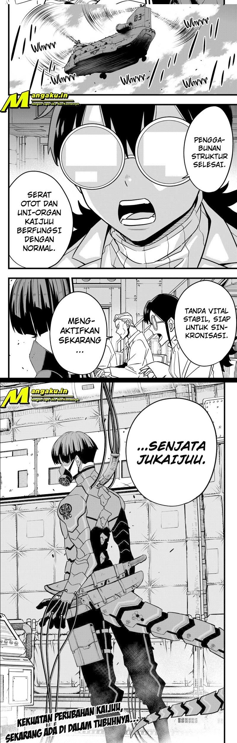 8Kaijuu Chapter 72 Gambar 12