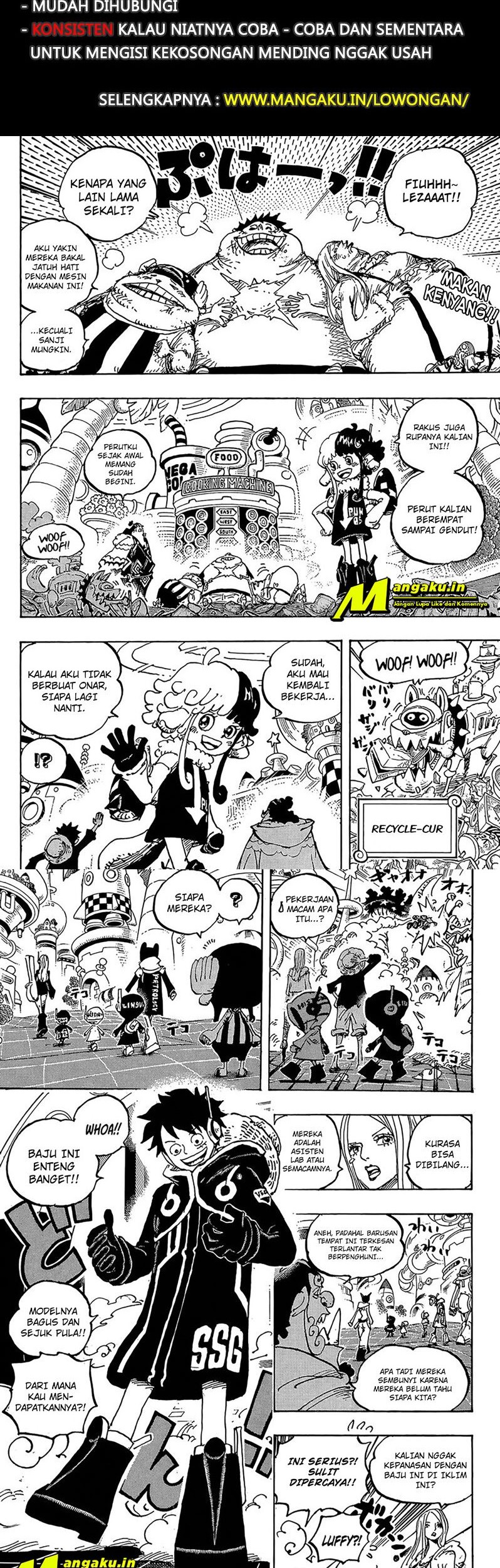 Manga One Piece Chapter 1063 gambar nomor 2