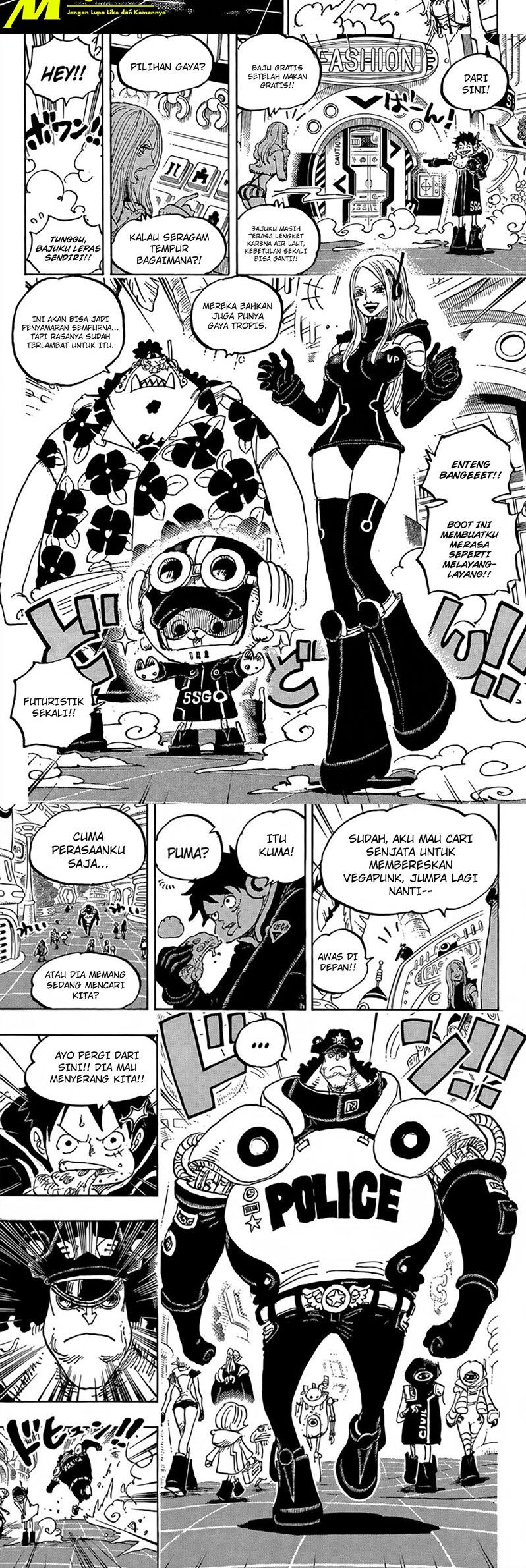One Piece Chapter 1063 Gambar 3