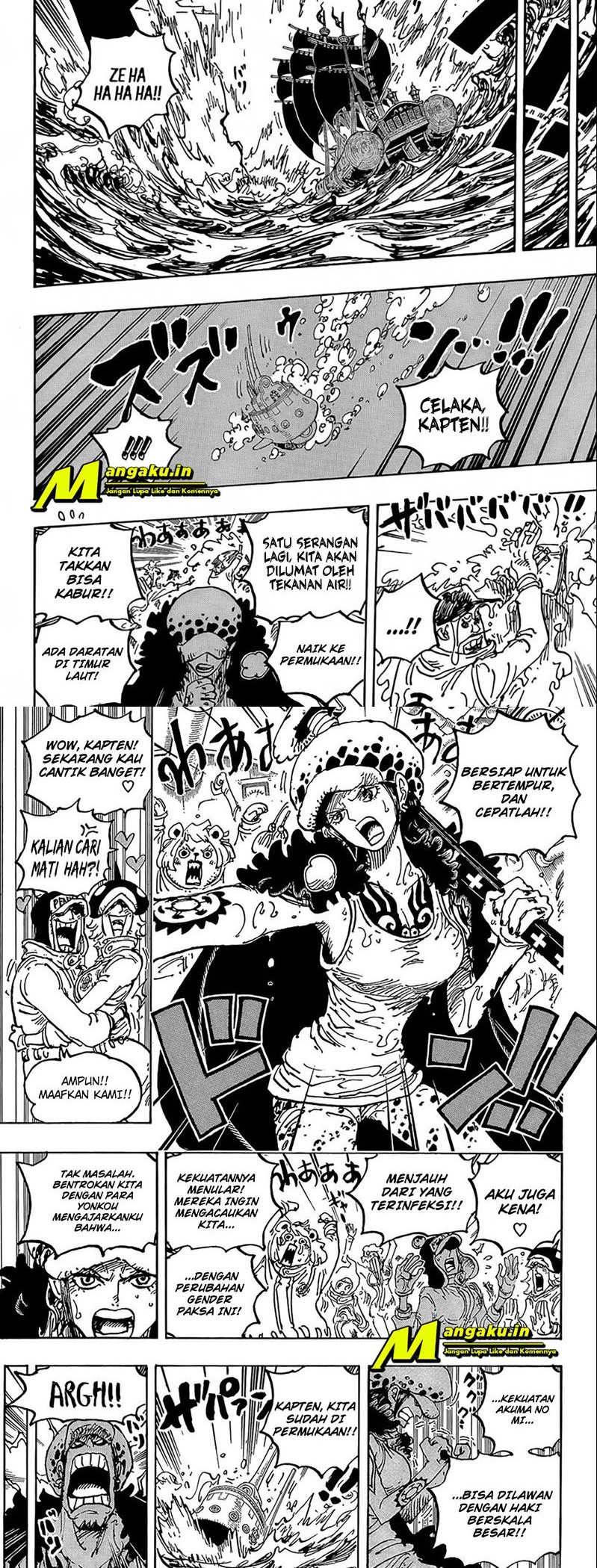 One Piece Chapter 1063 Gambar 6