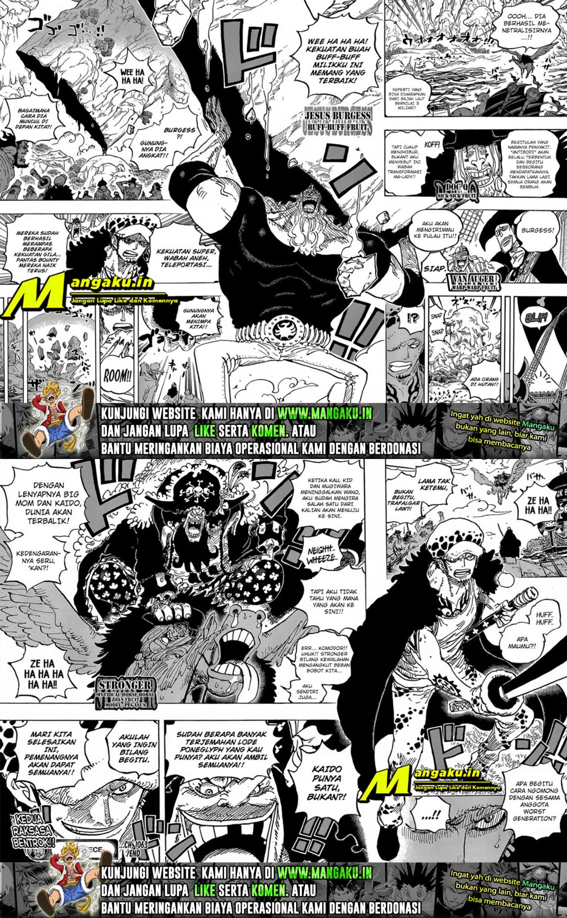 One Piece Chapter 1063 Gambar 7