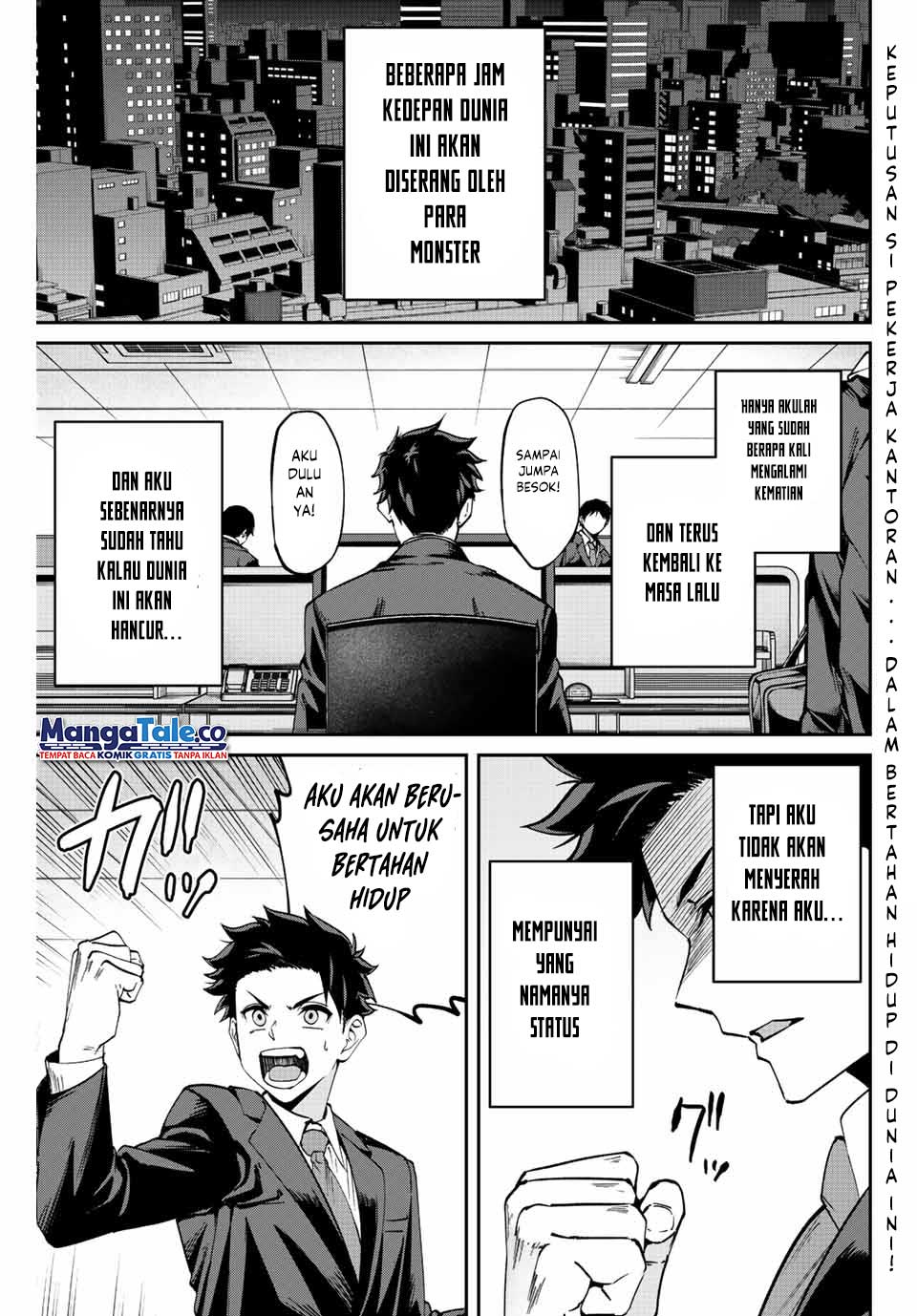 Manga Kono Sekai ga Izure Horobu Koto wo, Ore dake ga Shitte Iru Chapter 02.1 gambar nomor 2