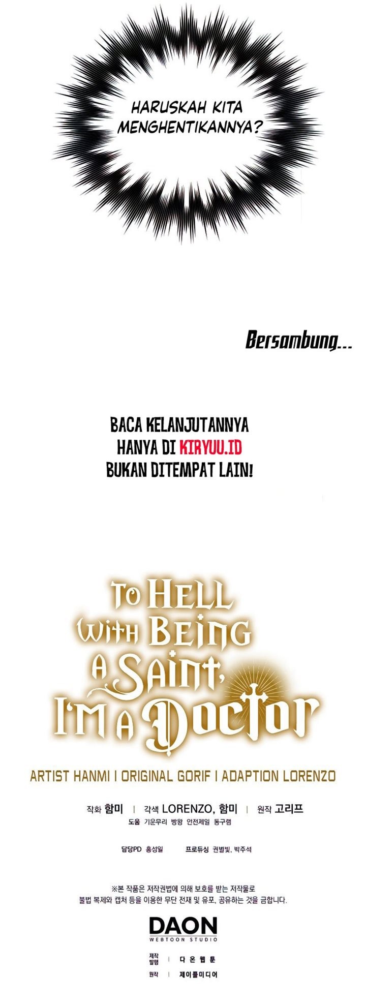 To Hell With Being a Saint, I’m a Doctor Chapter 37 Gambar 56