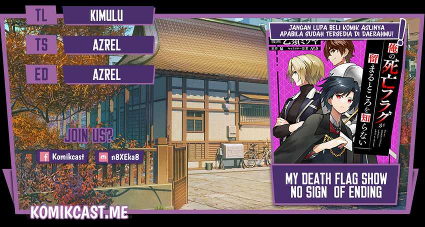 Komik My Death Flags Show No Sign of Ending Chapter 43 gambar nomor 1