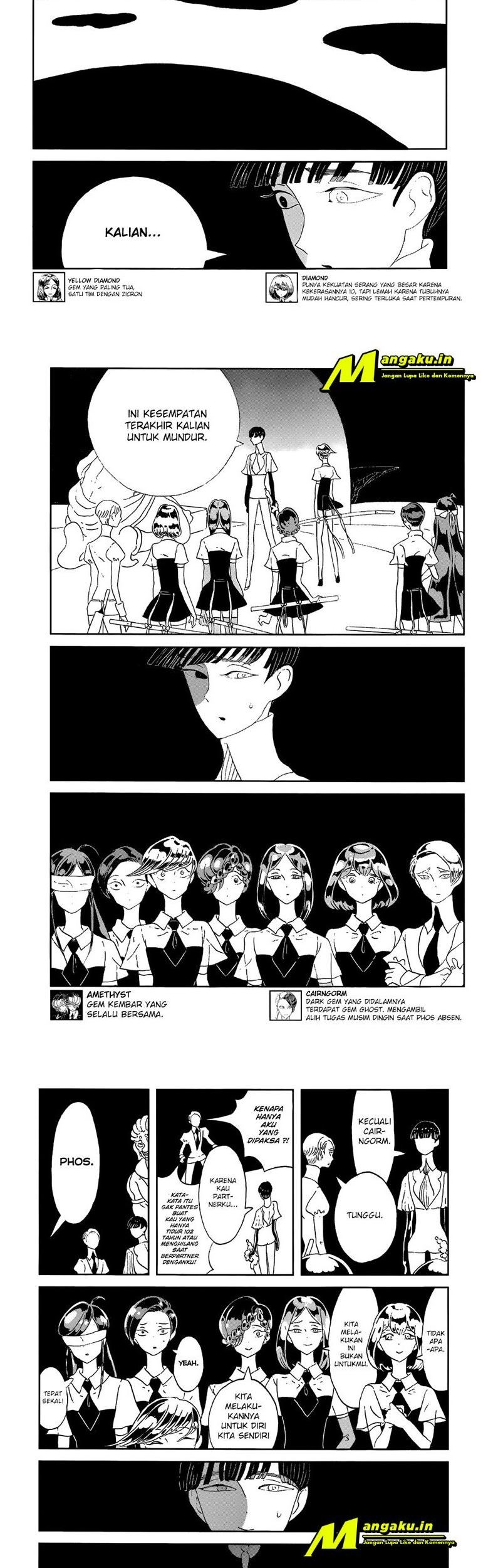 Houseki no Kuni Chapter 62 Gambar 3