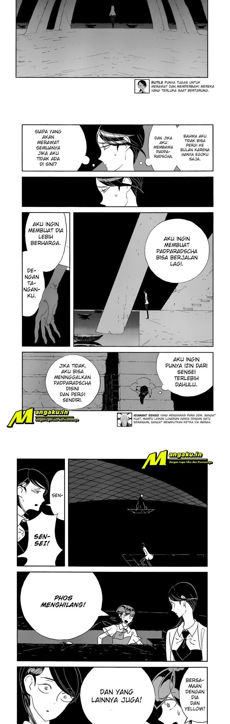 Houseki no Kuni Chapter 62 Gambar 5