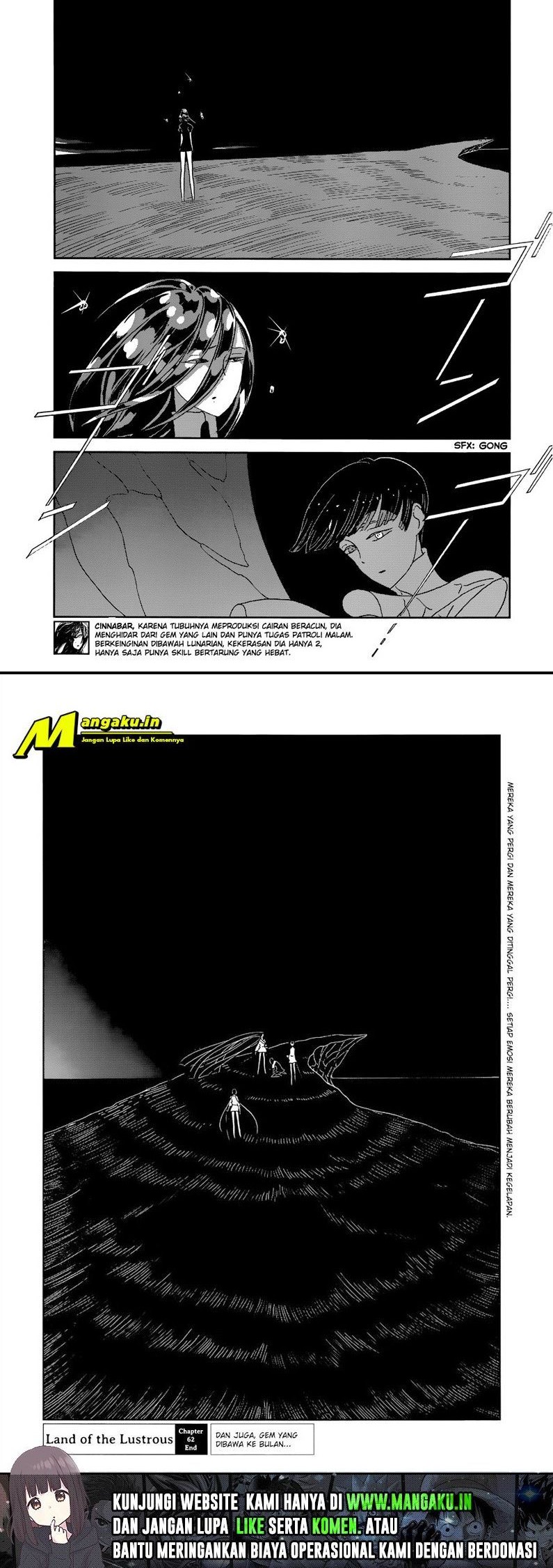 Houseki no Kuni Chapter 62 Gambar 10