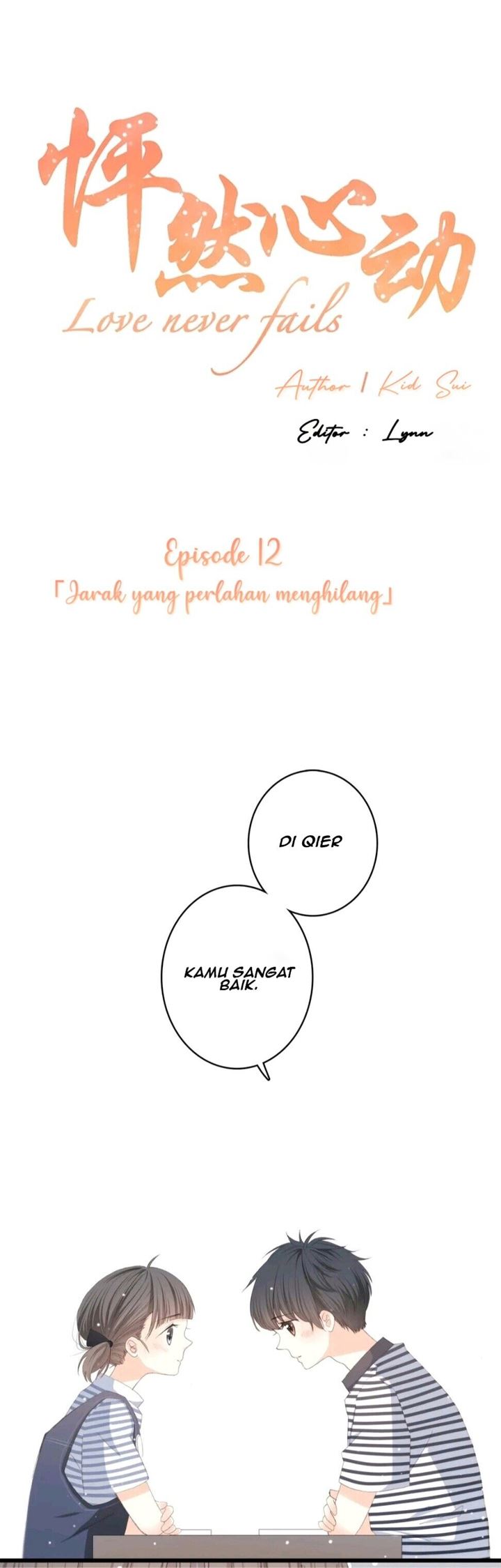 Manhua Love Never Fails Chapter 12 gambar nomor 2