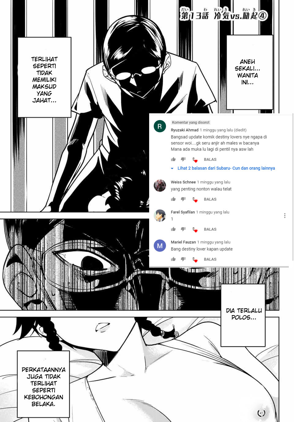 Komik Destiny Lovers Chapter 13 gambar nomor 1