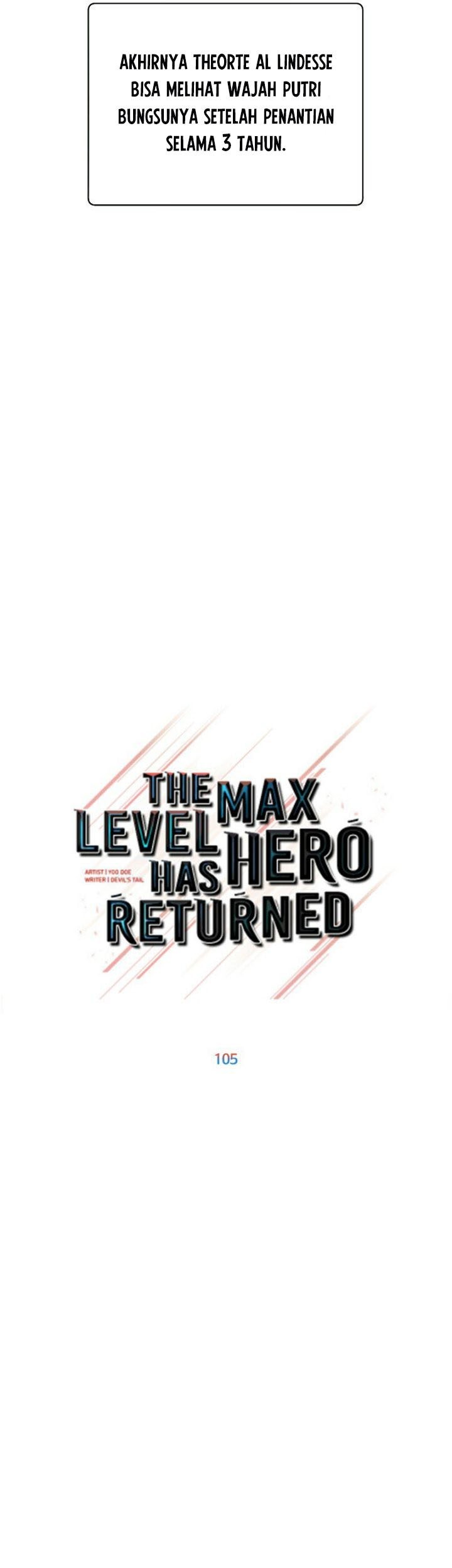 The MAX leveled hero will return! Chapter 105 Gambar 8
