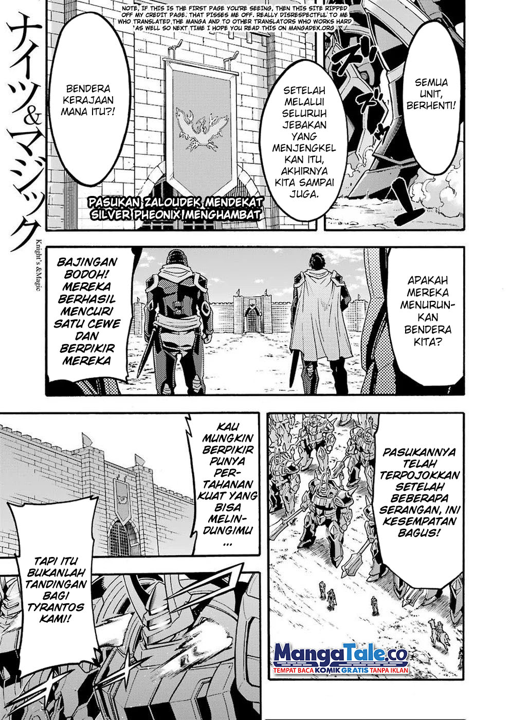 Manga Knight’s & Magic Chapter 72 gambar nomor 2