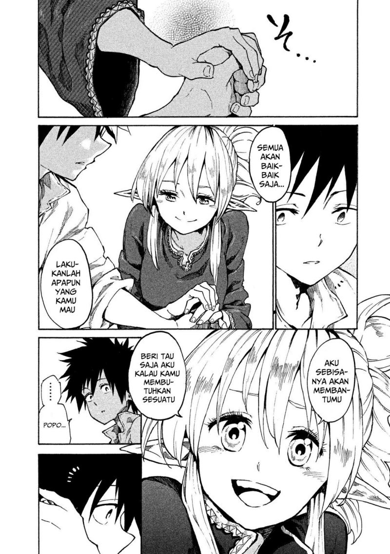 Mazumeshi Elf to Yuubokugurashi Chapter 10 Gambar 14