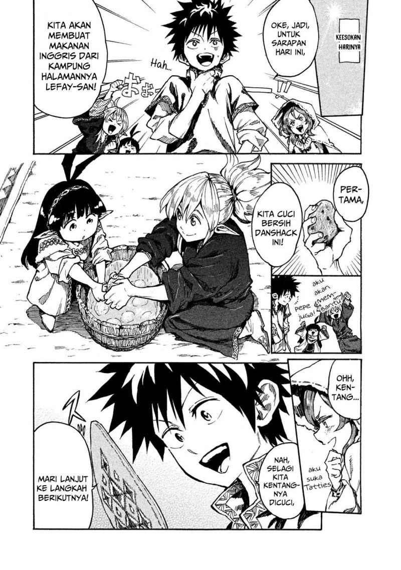 Mazumeshi Elf to Yuubokugurashi Chapter 10 Gambar 23