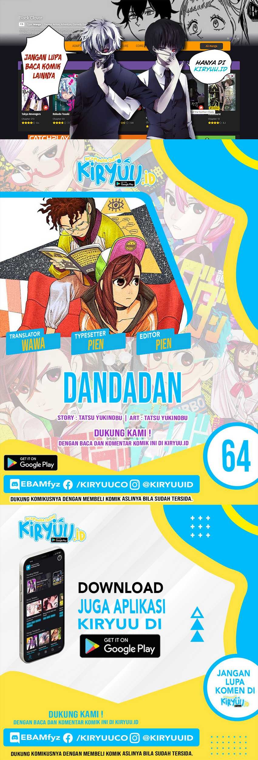 Komik DANDADAN Chapter 64 gambar nomor 1