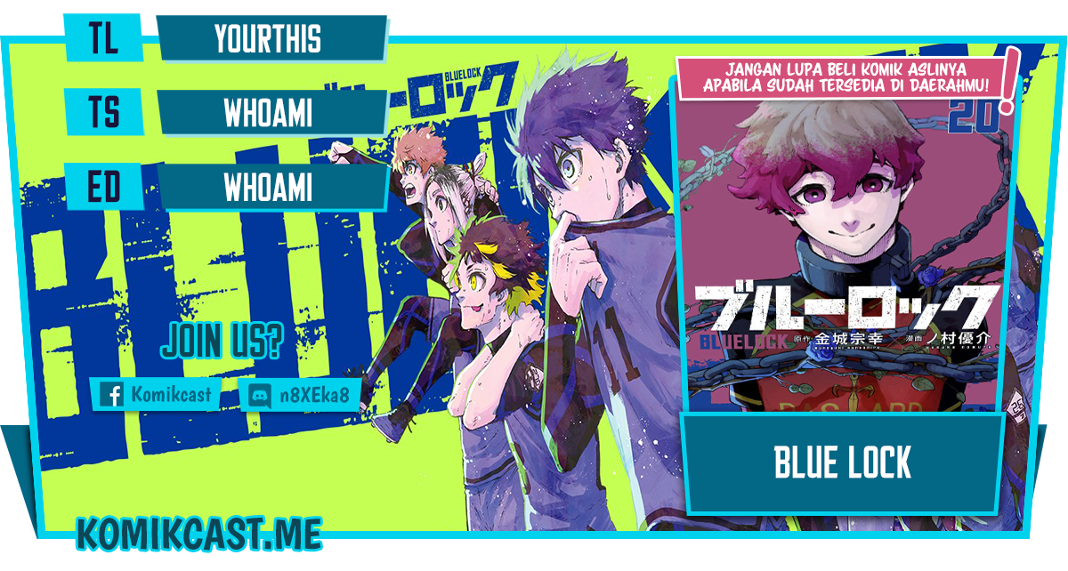 Komik Blue Lock Chapter 189 gambar nomor 1