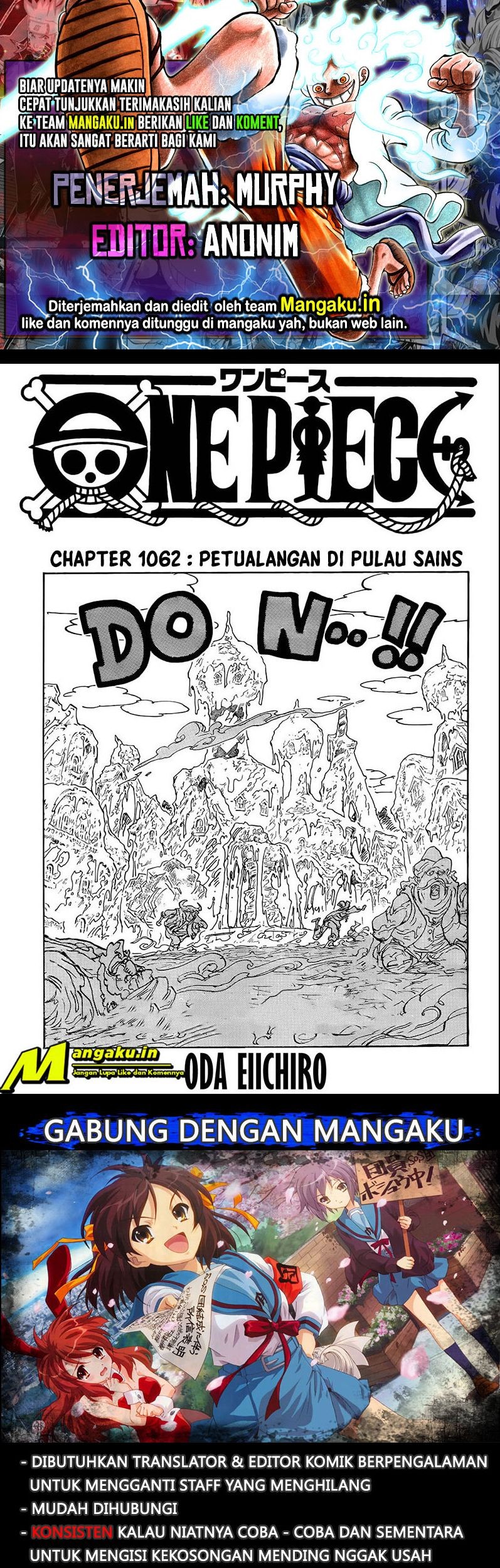 Komik One Piece Chapter 1062 gambar nomor 1