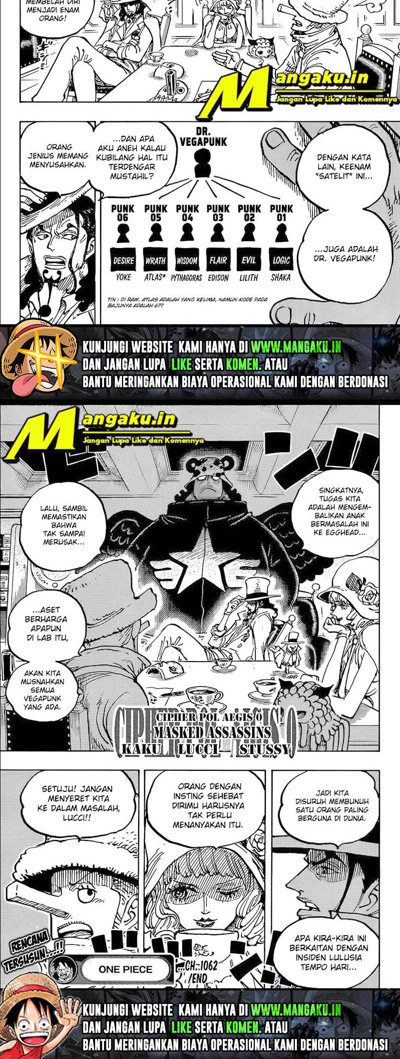 One Piece Chapter 1062 Gambar 9