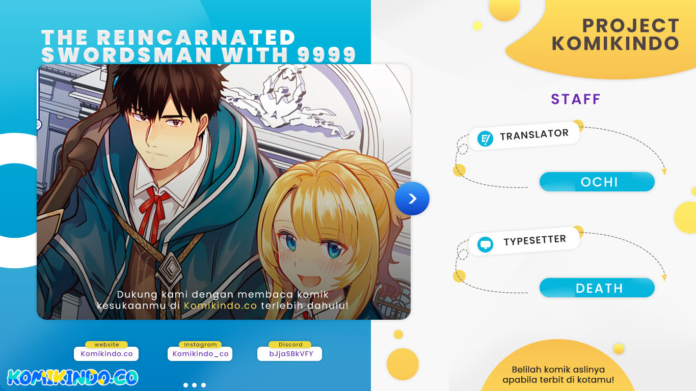 Komik The Reincarnated Swordsman With 9999 Strength Wants to Become a Magician! Chapter 02 gambar nomor 1