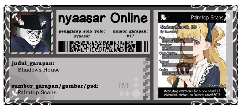 Shadows House Chapter 135 Gambar 17