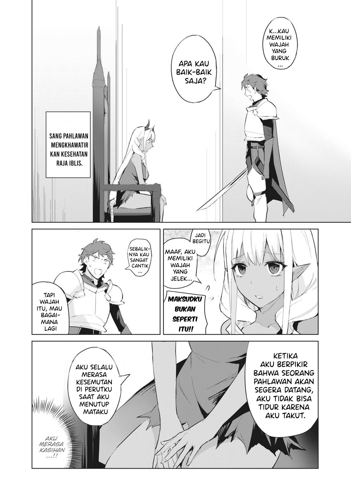 Biryuu Enshoutan ~Jikokouteikan ga Gekitei na Dragon-kyuu Bishoujo Maou o, Yuusha ga Icharabu de Taijisuru Ohanashi~ Chapter 1 Gambar 14