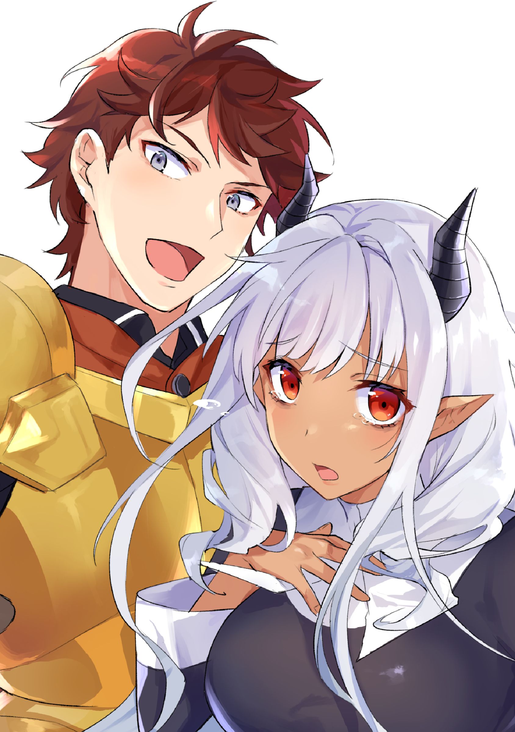 Komik Biryuu Enshoutan ~Jikokouteikan ga Gekitei na Dragon-kyuu Bishoujo Maou o, Yuusha ga Icharabu de Taijisuru Ohanashi~ Chapter 1 gambar nomor 1