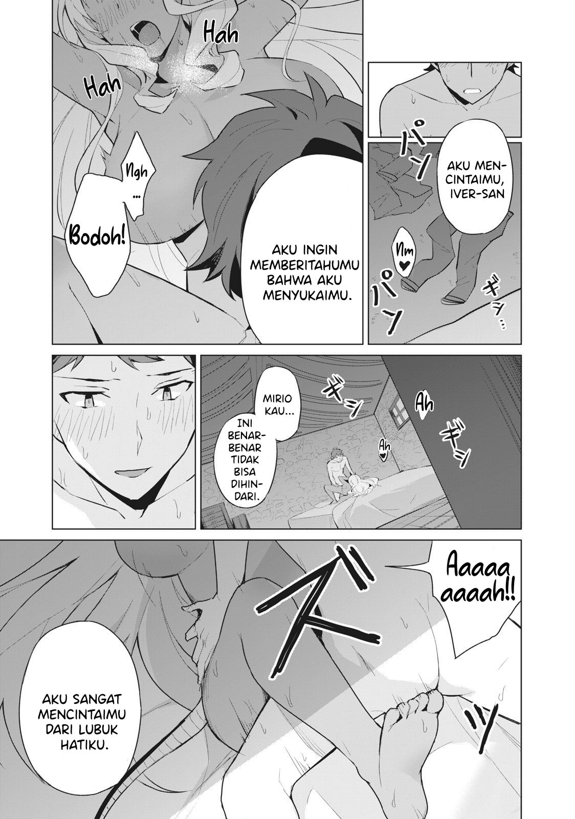 Manga Biryuu Enshoutan ~Jikokouteikan ga Gekitei na Dragon-kyuu Bishoujo Maou o, Yuusha ga Icharabu de Taijisuru Ohanashi~ Chapter 1 gambar nomor 2
