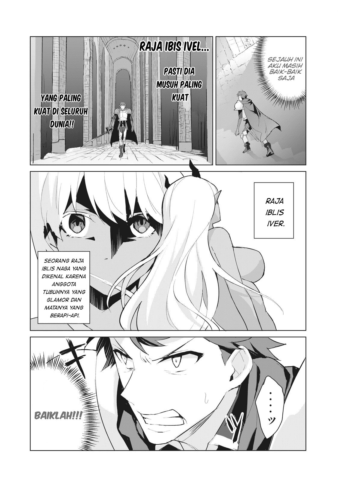 Biryuu Enshoutan ~Jikokouteikan ga Gekitei na Dragon-kyuu Bishoujo Maou o, Yuusha ga Icharabu de Taijisuru Ohanashi~ Chapter 1 Gambar 6