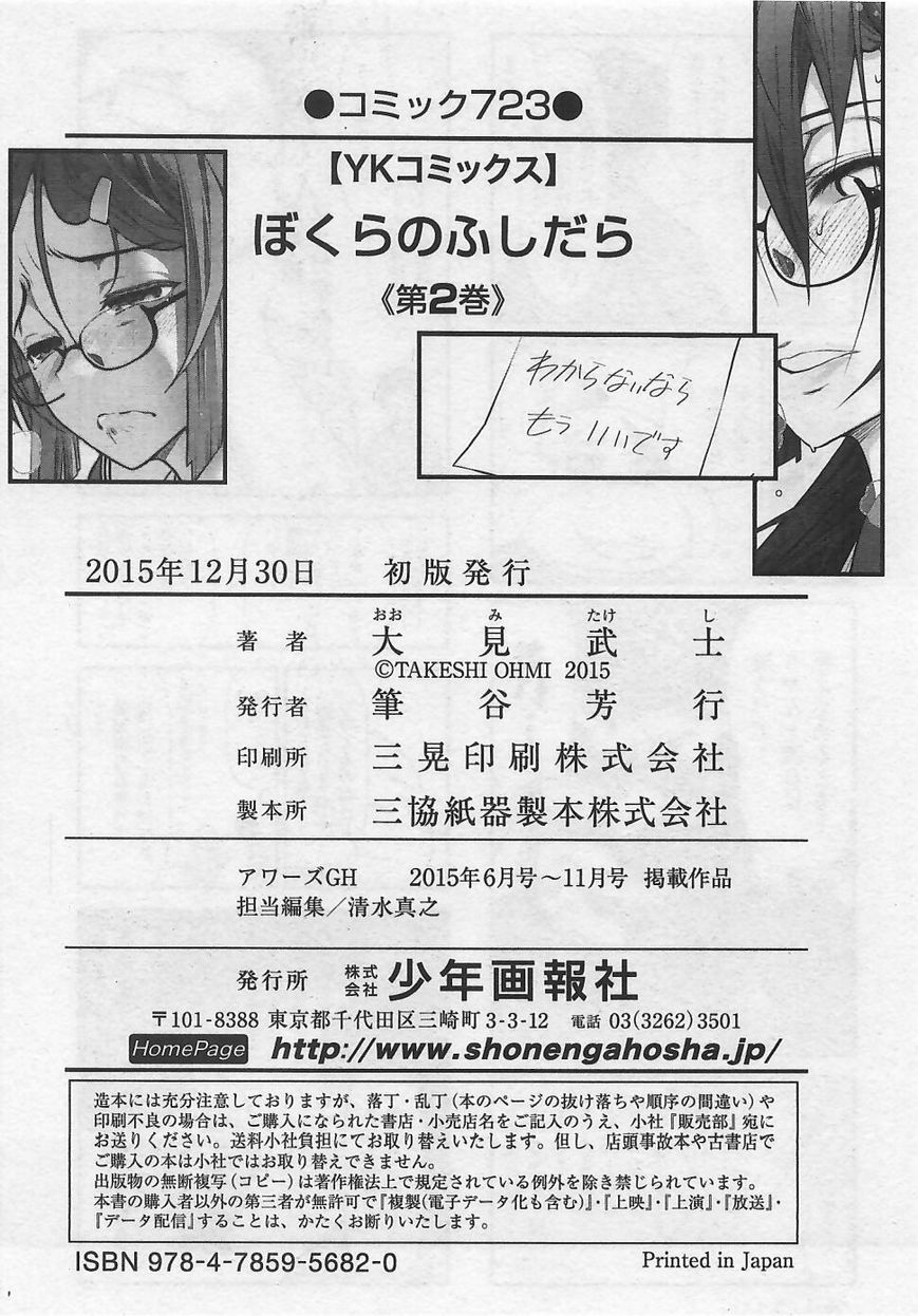 Bokura no Fushidara Chapter 12 Gambar 35